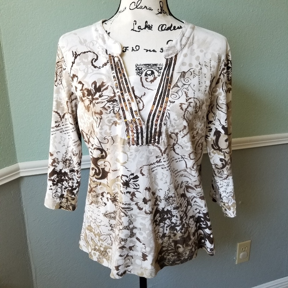 Christopher & Banks blouse size Medium